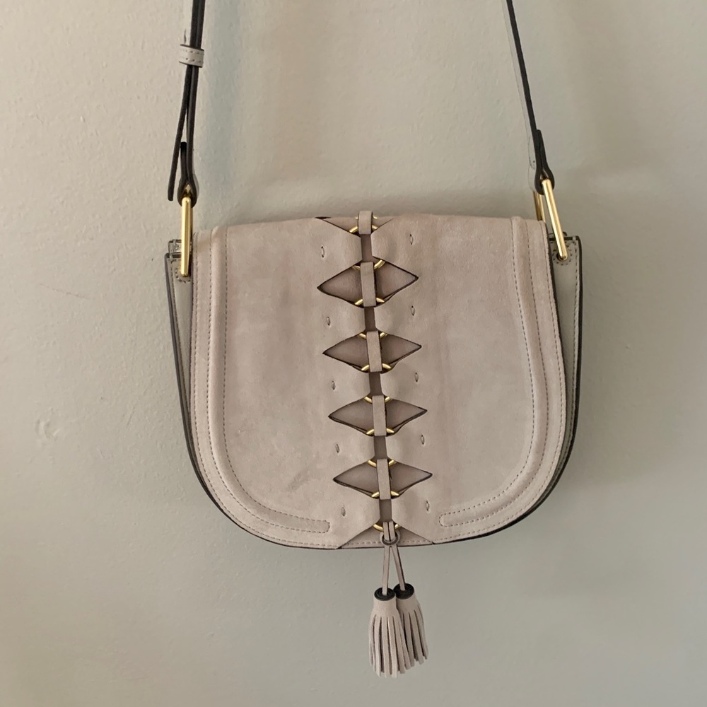 Vince Camuto Ancel Suede Crossbody Bag